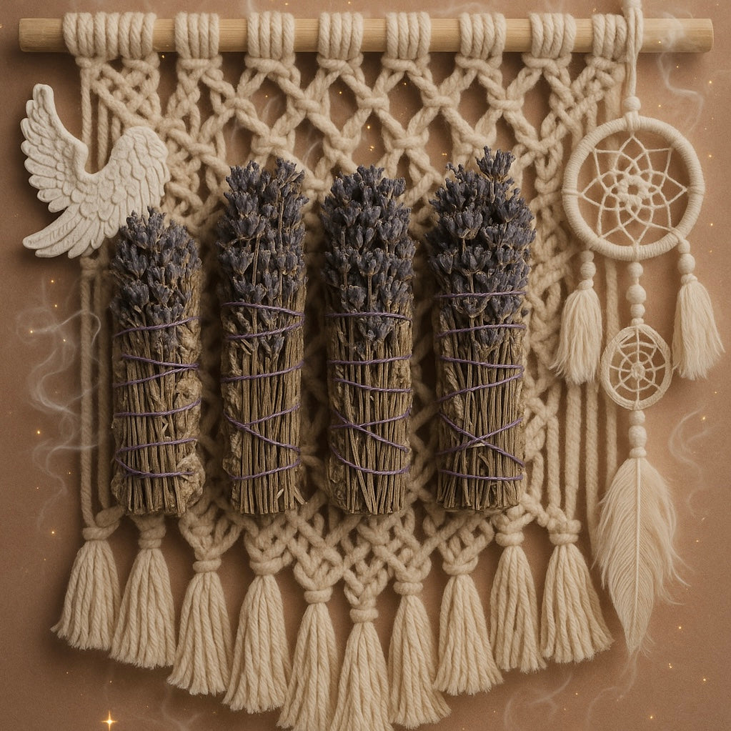 Lavender Sage Smudge Stick | Believed to Support Calmness, Relaxation & Peaceful Energy