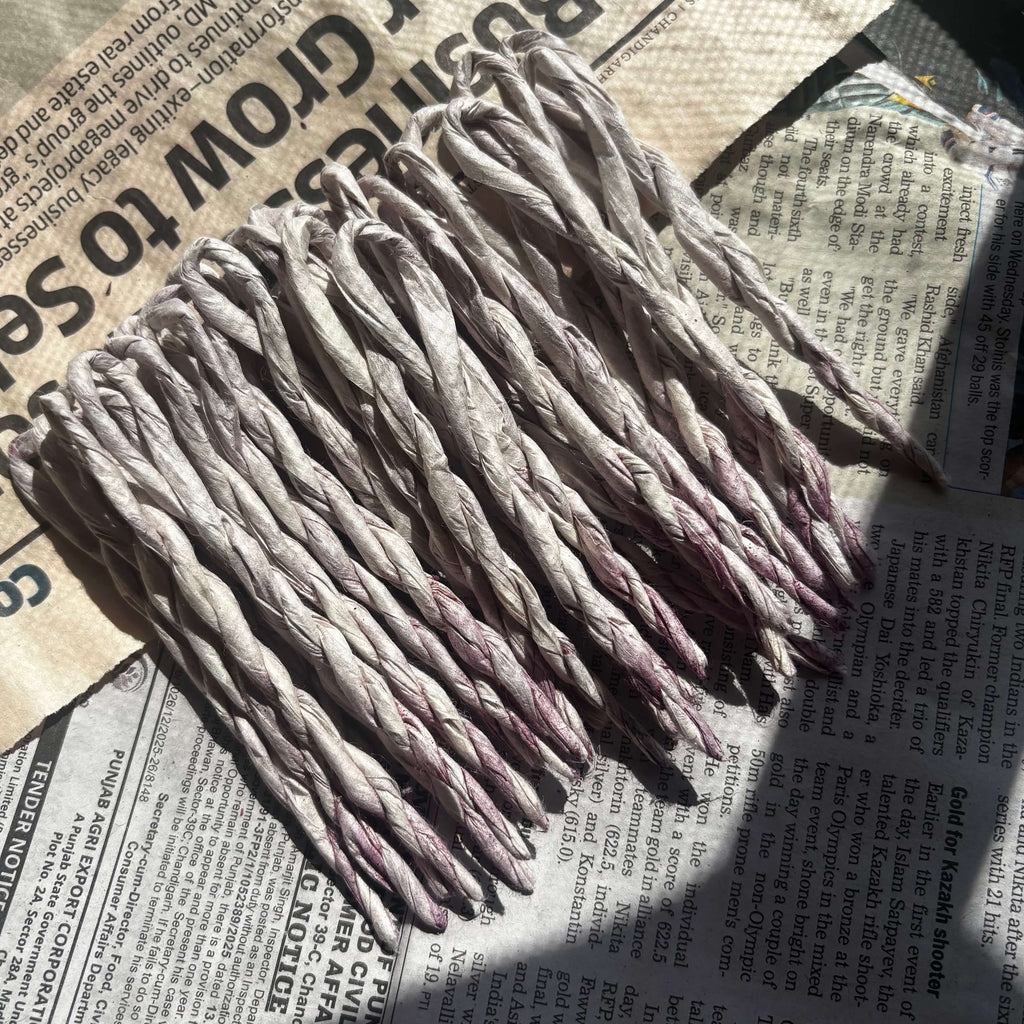 Tibetan Rope Incense – Handrolled - Pure Natural & Chemical Free Herbal Incense | Believed to Support Calmness, Meditation & Spiritual Clarity