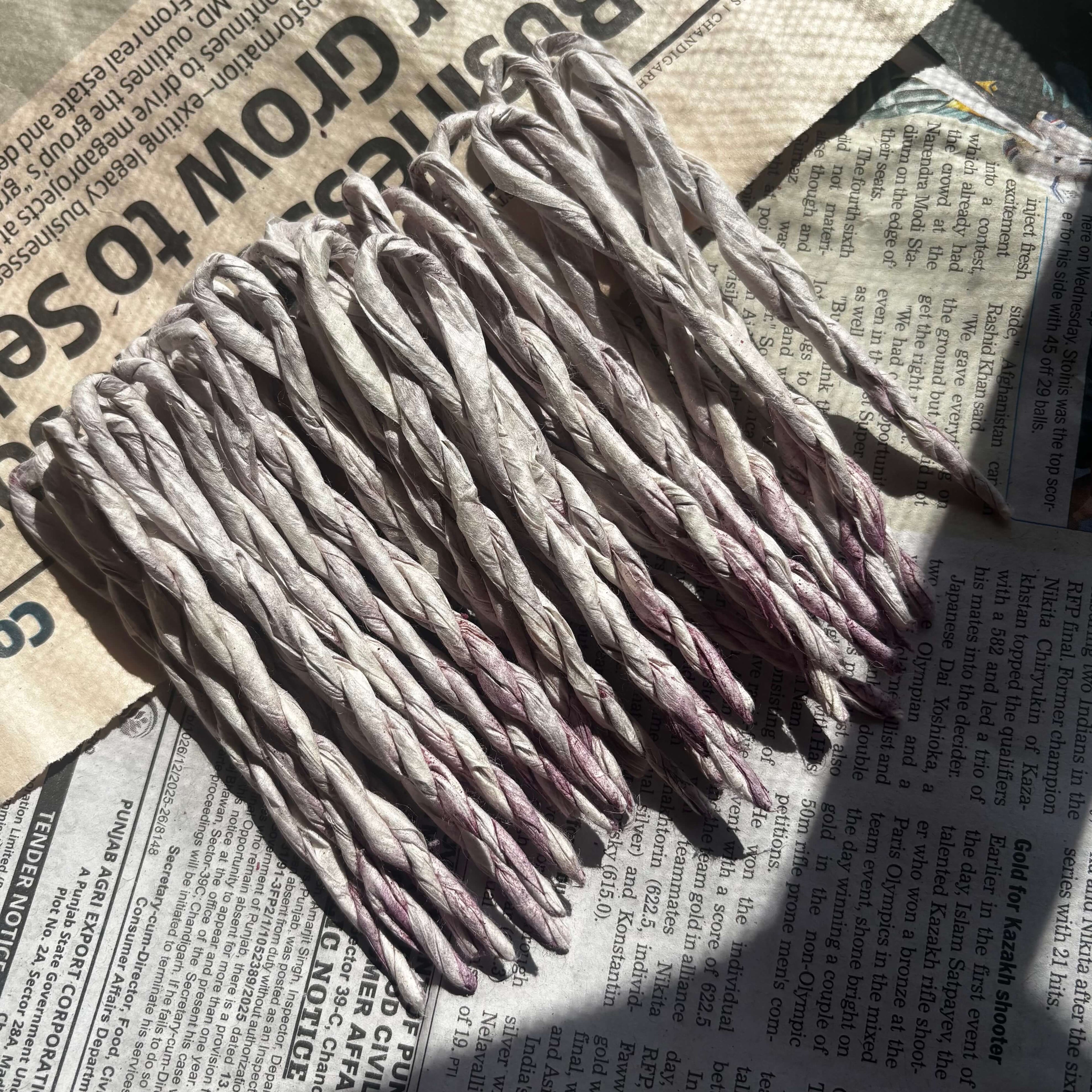 Tibetan Rope Incense – Handrolled - Pure Natural & Chemical Free Herbal Incense | Believed to Support Calmness, Meditation & Spiritual Clarity