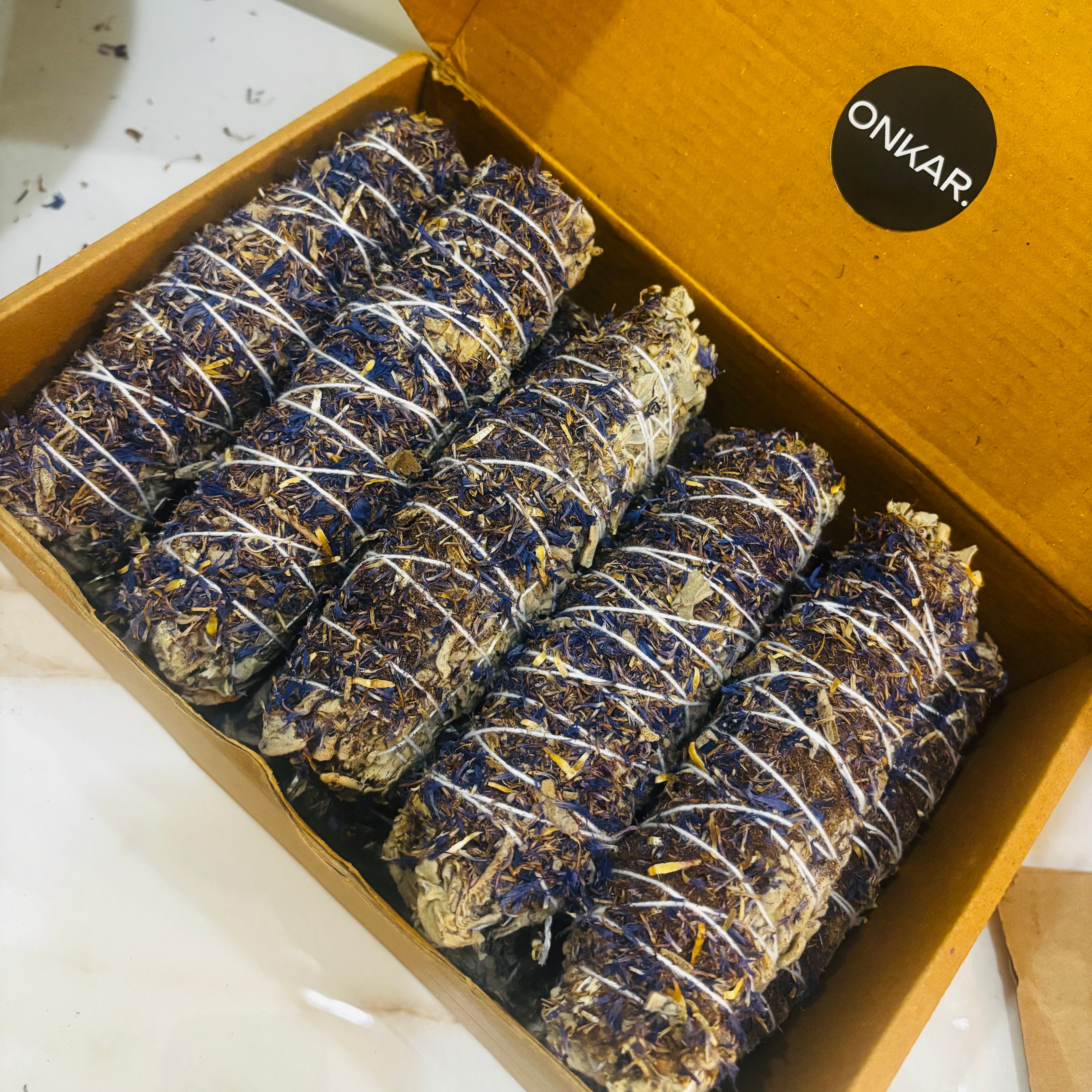 Sacred Blue Corn Sage Smudge Stick | Believed to Purify Energy & Bring Positive Vibes