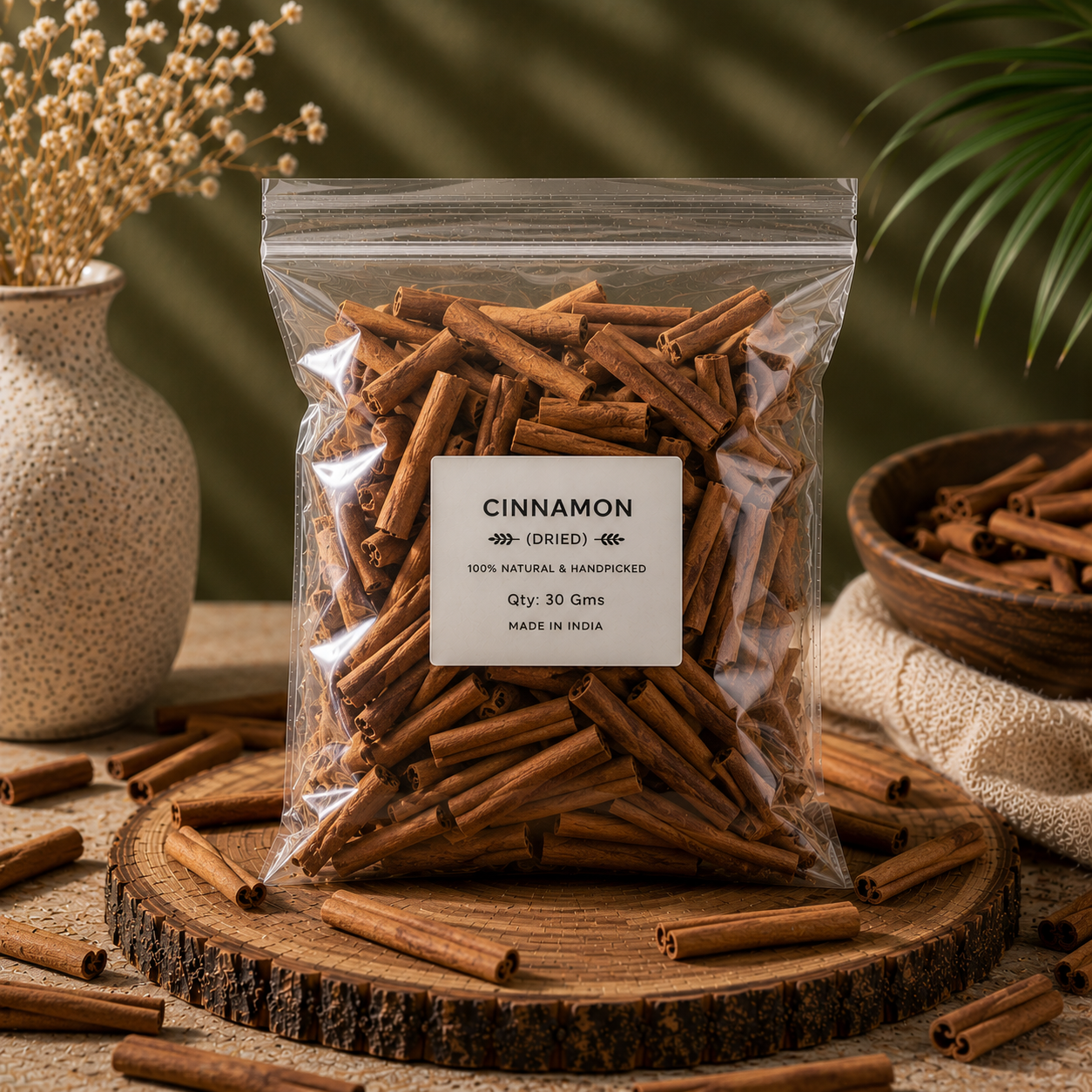Herb Code Blend 03 | Cinnamon Sticks Dried - Cinnamomum Verum (30 g)