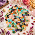 Crystals Pendant - Raw Natural Stone | Mix Exclusive Gold Plated Aurea