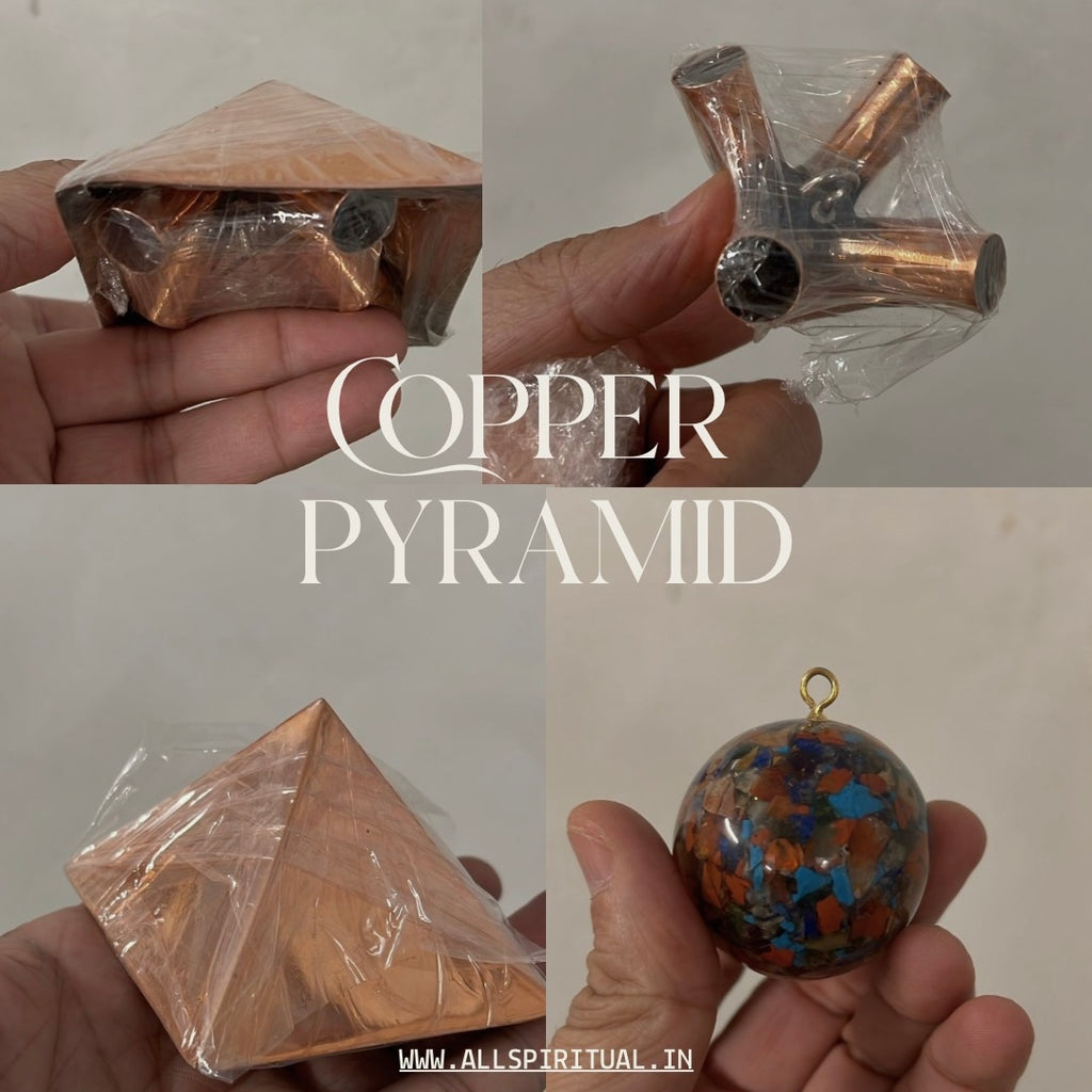 Copper Meditation Pyramid - Nubian | 6 ft.