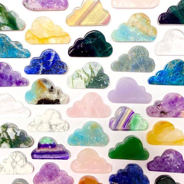 Crystal Clouds Mixed - Assorted Natural Gemstones