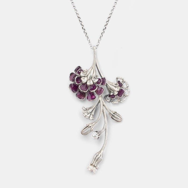 Guldasta Pendant - Silver Plated | Symbolise Celebration