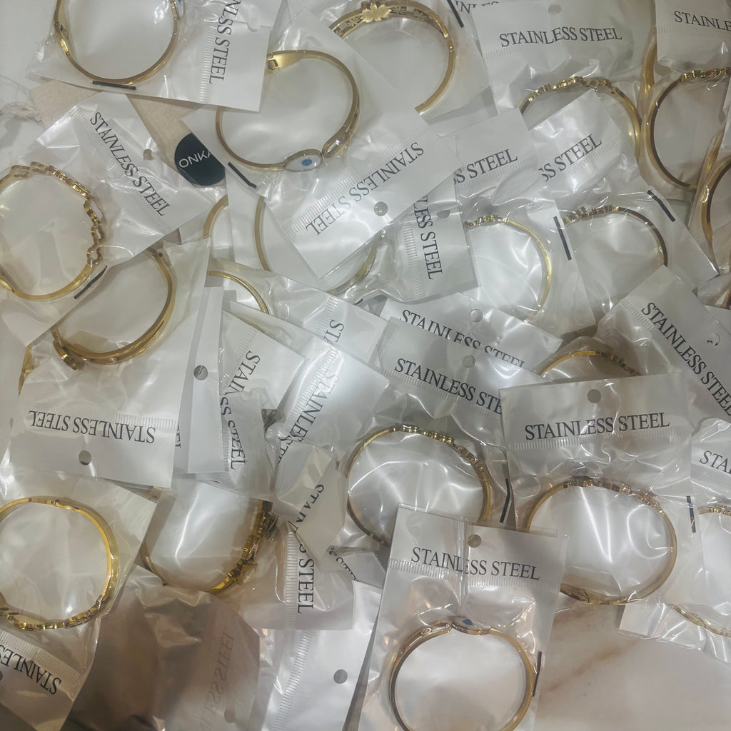Mix Evershine Bracelet -Anti Tarnish Adjustable (Pack of 9)
