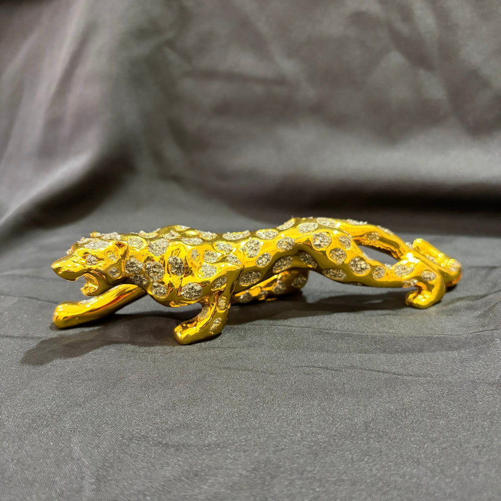 Pyrite Golden Panther Luxury Figurine