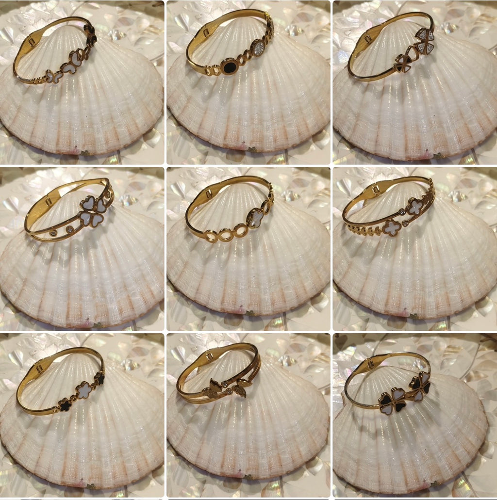 Mix Evershine Bracelet -Anti Tarnish Adjustable (Pack of 9)