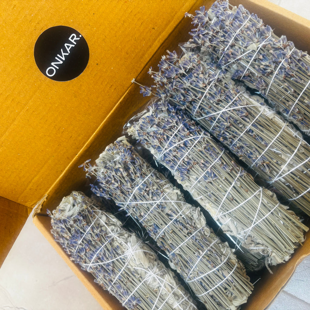 Lavender Sage Smudge Stick | Believed to Support Calmness, Relaxation & Peaceful Energy