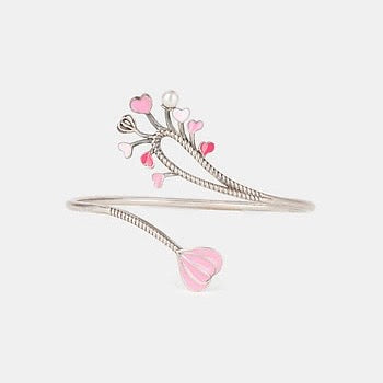 Creative Souls Heart Bracelet - Silver Plated | Symbolise Imagination