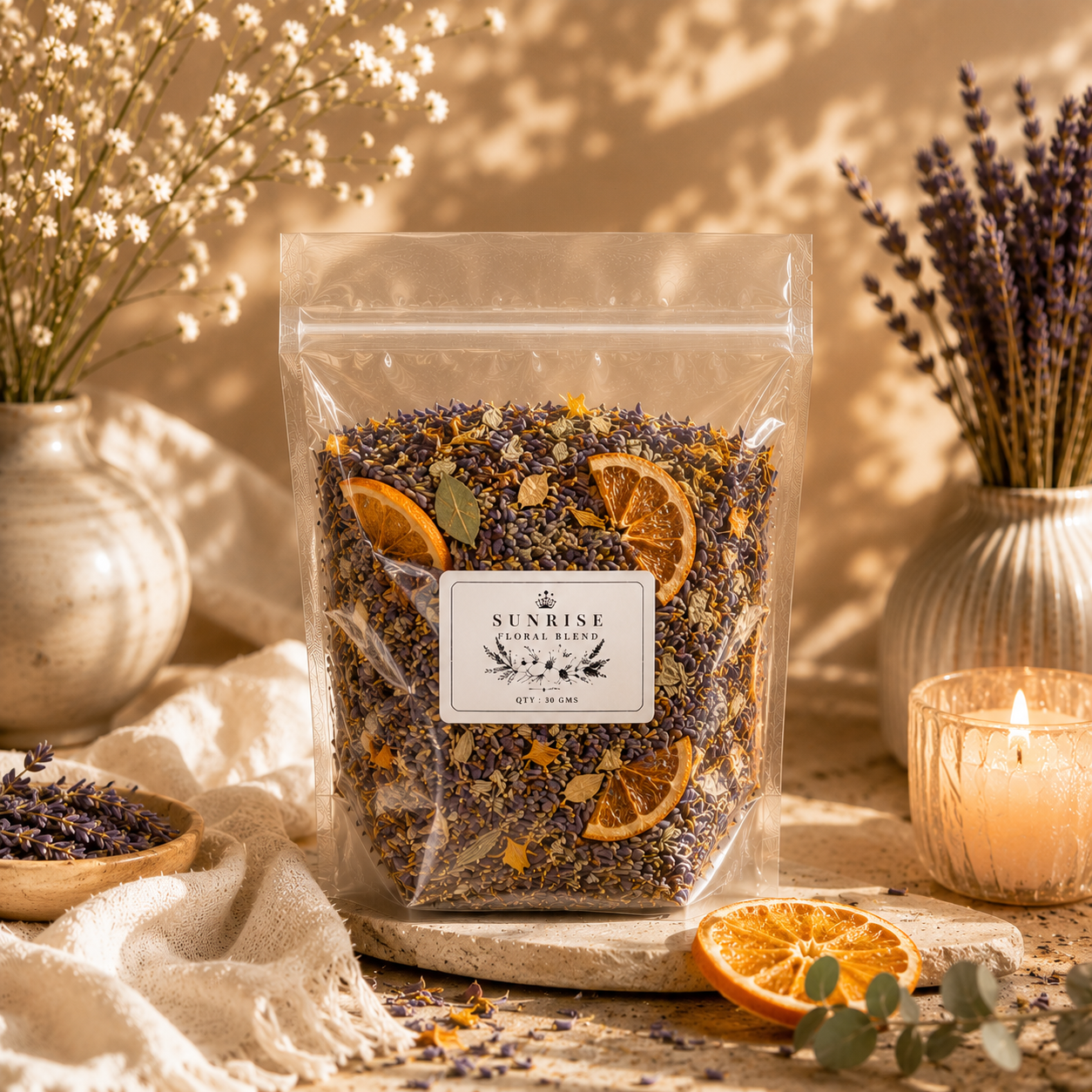 Sunrise Floral Blend | Perfect for Morning Rituals & Uplifting Spaces (30 g)