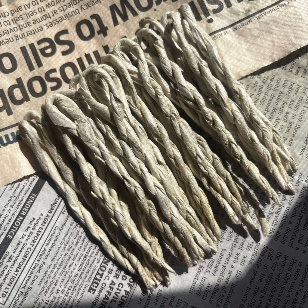 Tibetan Rope Incense – Handrolled - Pure Natural & Chemical Free Herbal Incense | Believed to Support Calmness, Meditation & Spiritual Clarity