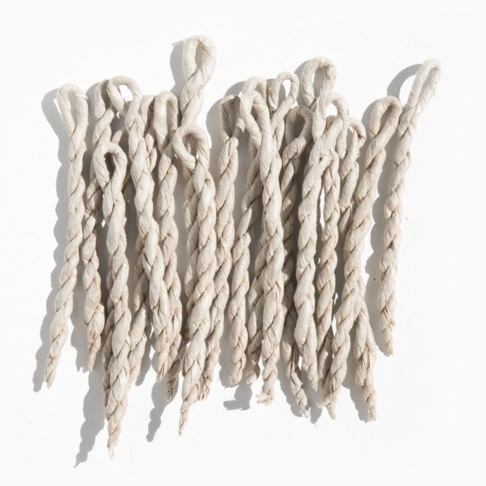 Tibetan Rope Incense – Handrolled - Pure Natural & Chemical Free Herbal Incense | Believed to Support Calmness, Meditation & Spiritual Clarity