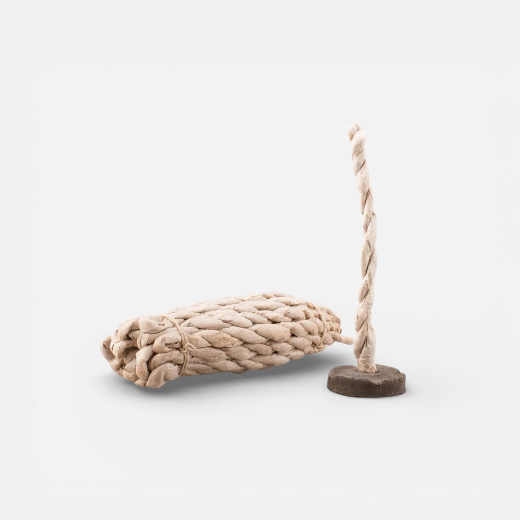 Tibetan Rope Incense – Handrolled - Pure Natural & Chemical Free Herbal Incense | Believed to Support Calmness, Meditation & Spiritual Clarity