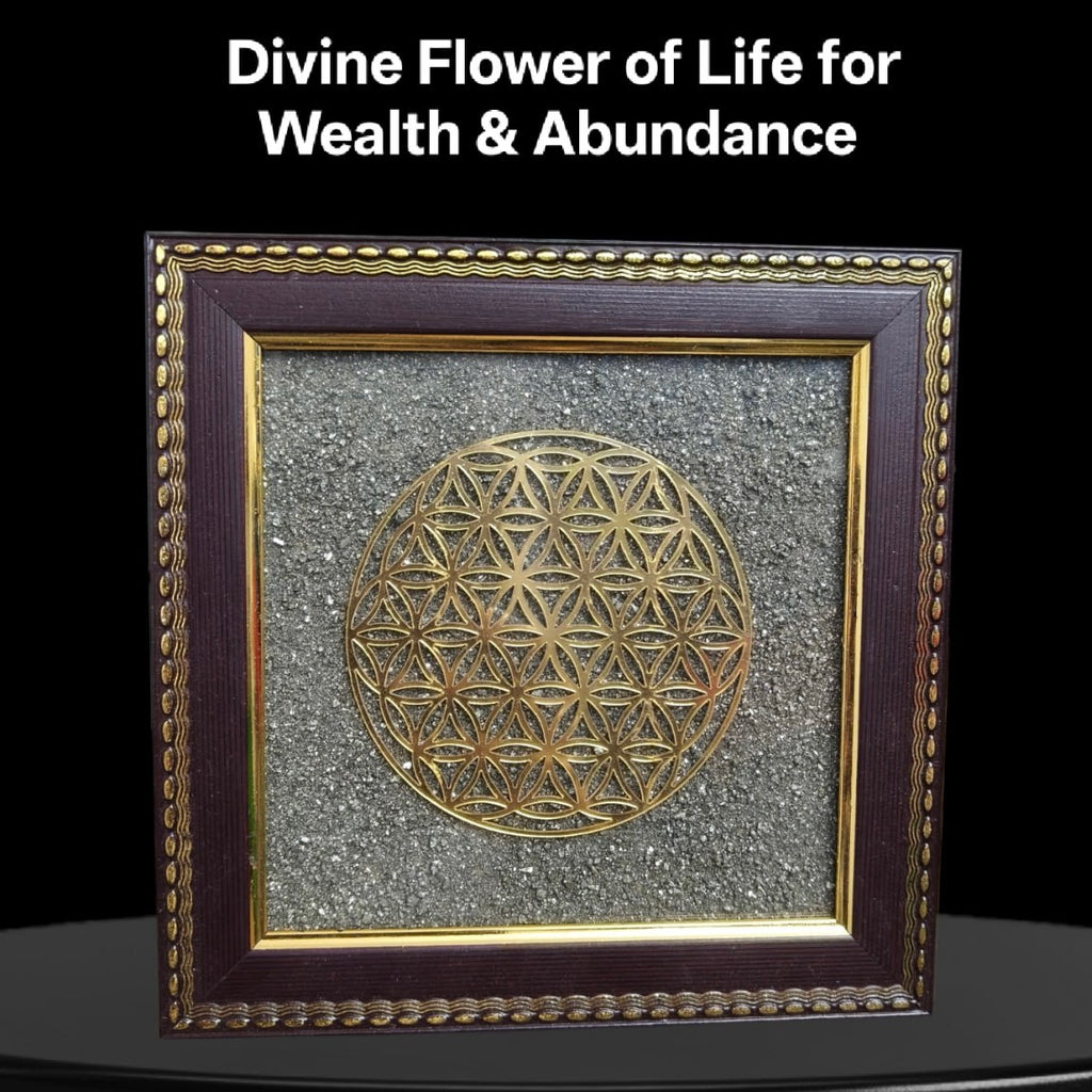 Pyrite Frame | Vastu Inspired Home Decor & Housewarming Gift