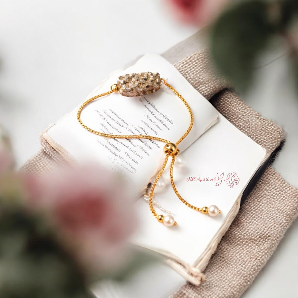 Pyrite bracelet 