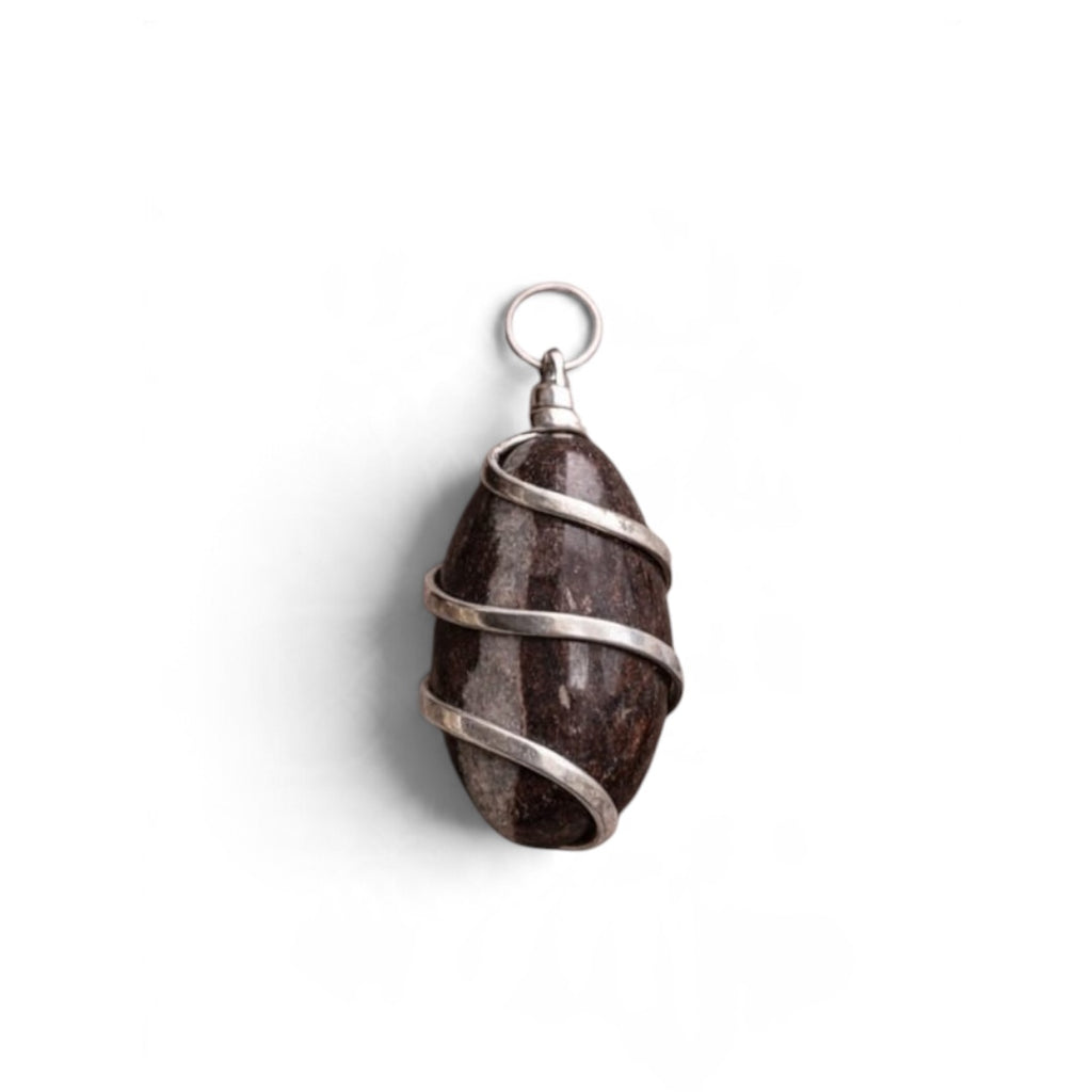 Narmadeshwar Shivling Pendant - Natural Stone Lingam | Milagro