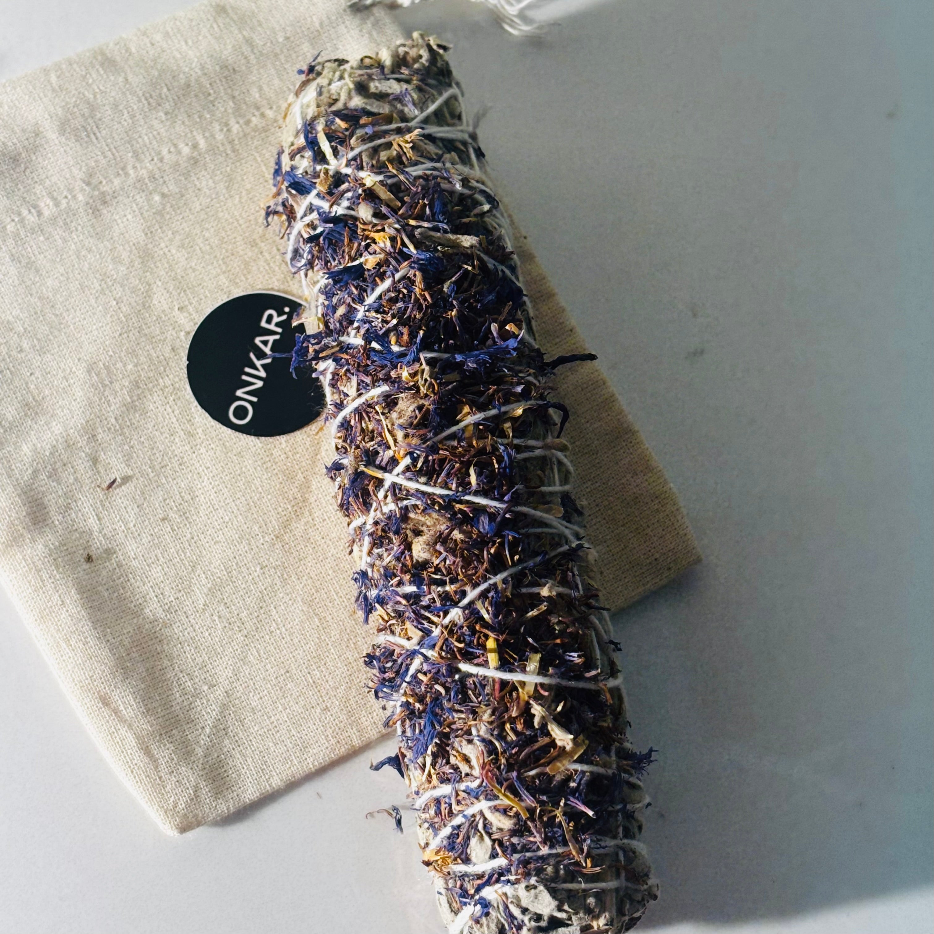 Sacred Blue Corn Sage Smudge Stick | Believed to Purify Energy & Bring Positive Vibes
