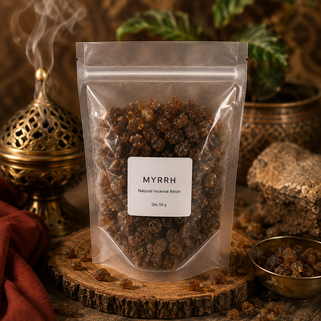 Myrrh - Natural Incense Resin (50 g)