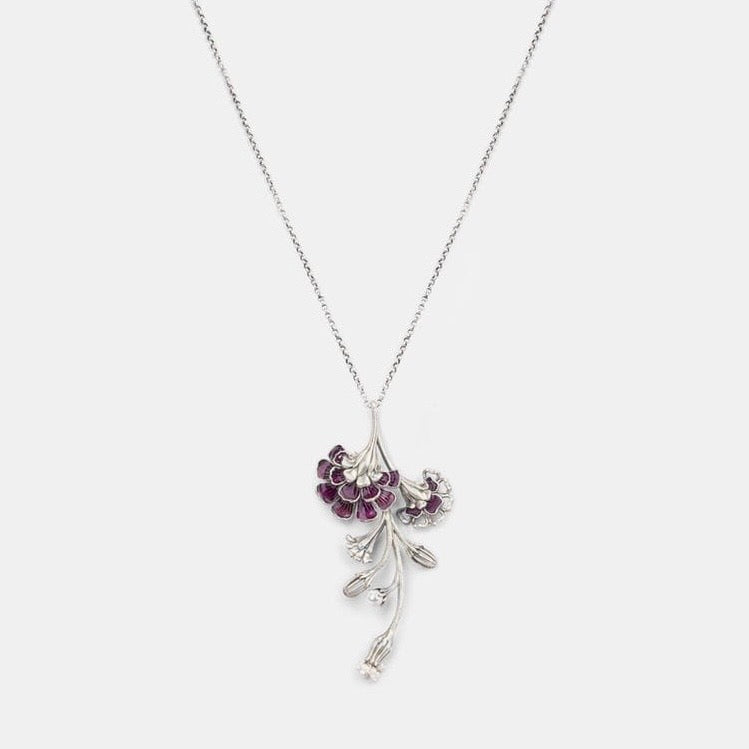 Guldasta Pendant - Silver Plated | Symbolise Celebration