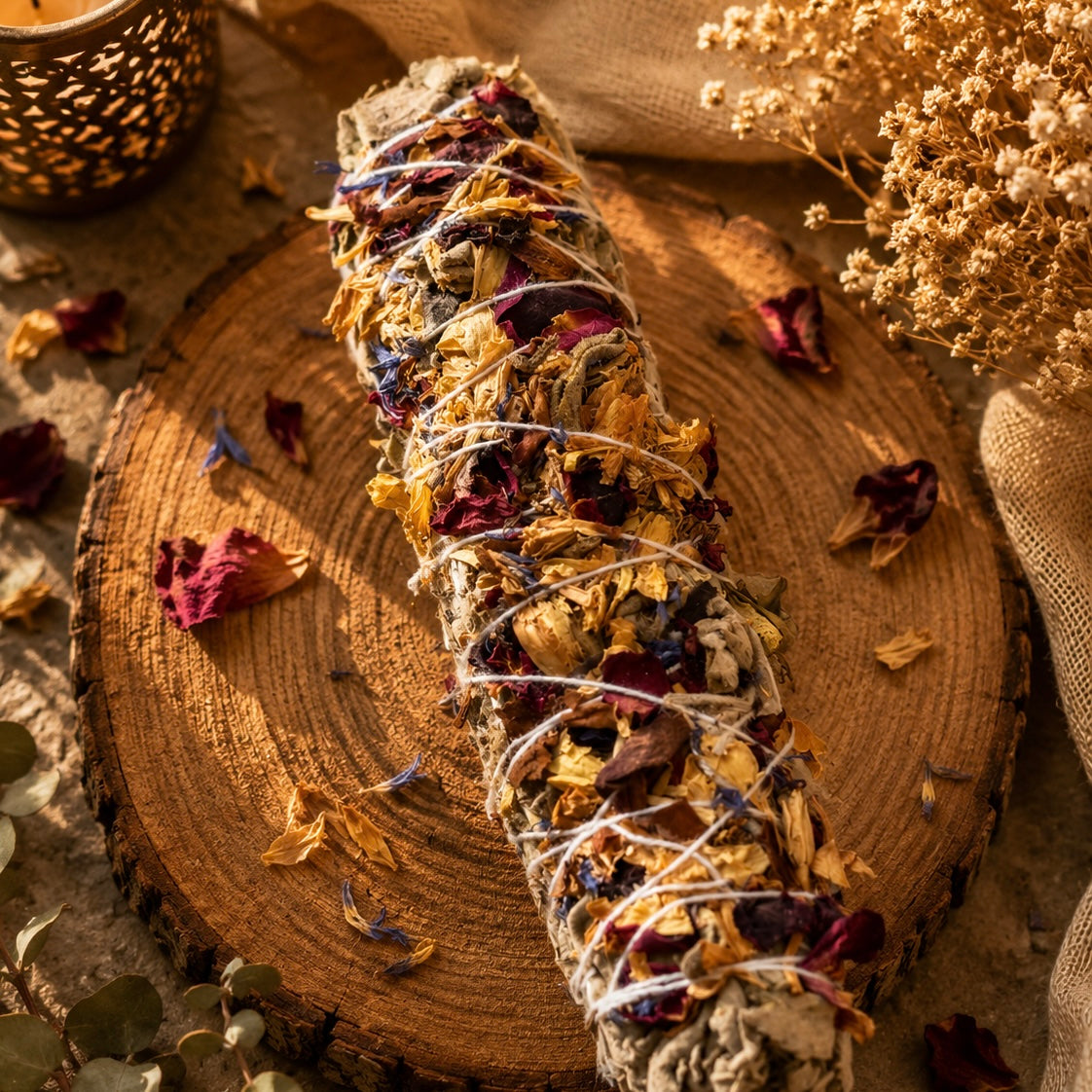 Sacred Mix Floral Sage Smudge Stick | Believed to Refresh Your Space
