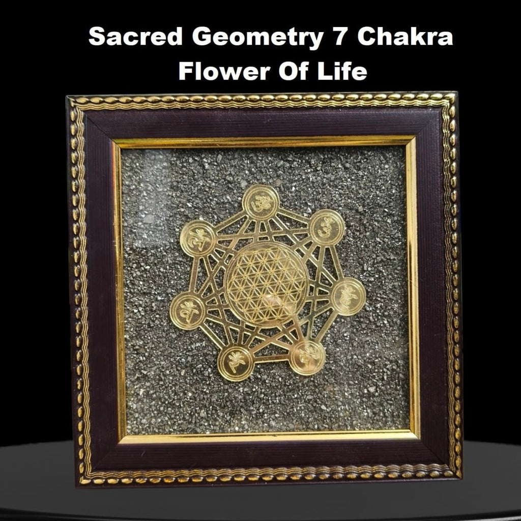 Pyrite Frame | Vastu Inspired Home Decor & Housewarming Gift