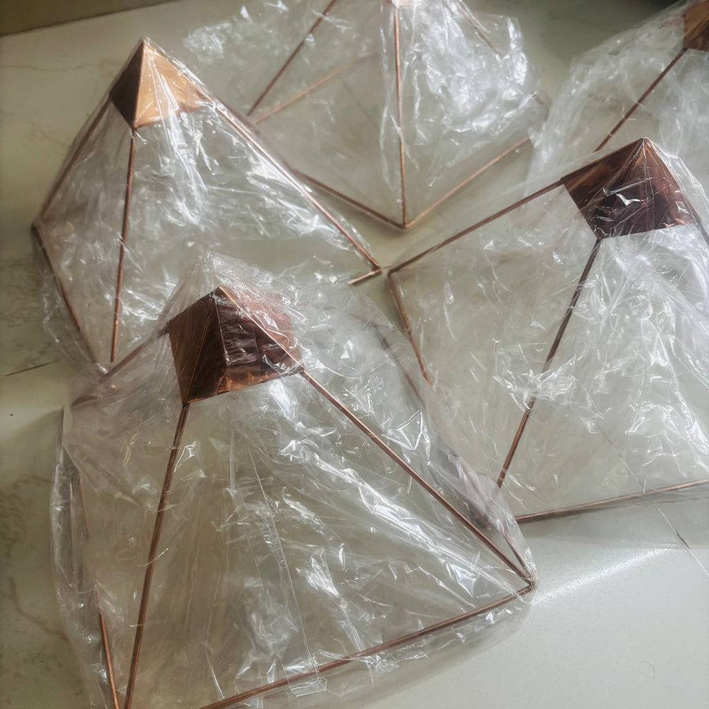 Copper Meditation Pyramid - Giza | 9” Fixed