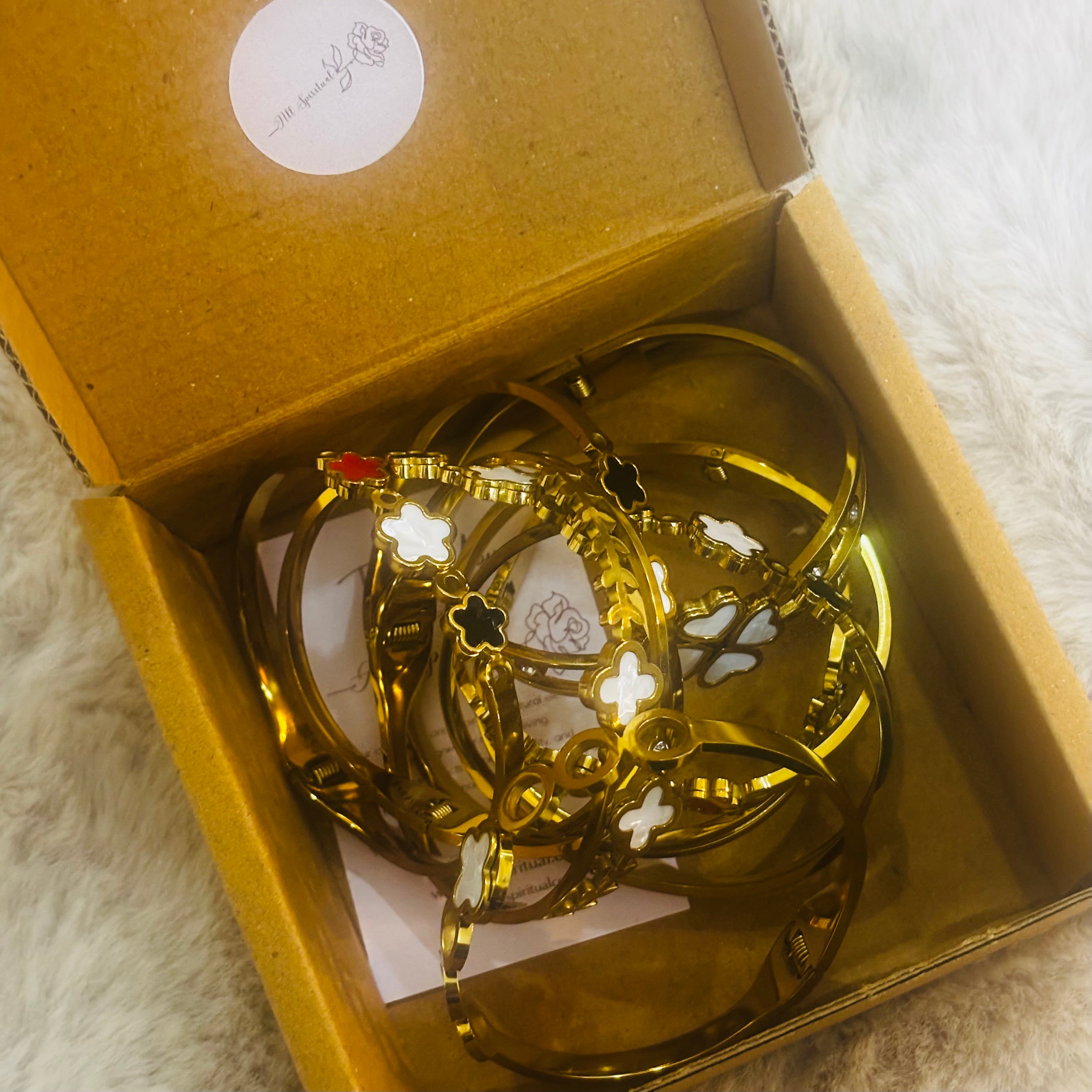 Mix Evershine Bracelet -Anti Tarnish Adjustable (Pack of 9)