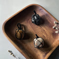 Crystals Pendants - Natural Tumble Stone Macrame Mix Assorted (3 pcs)