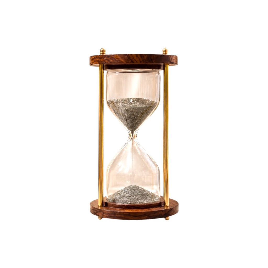 Pyrite Hourglass - Inspired Decor | A Symbol of Changing Times