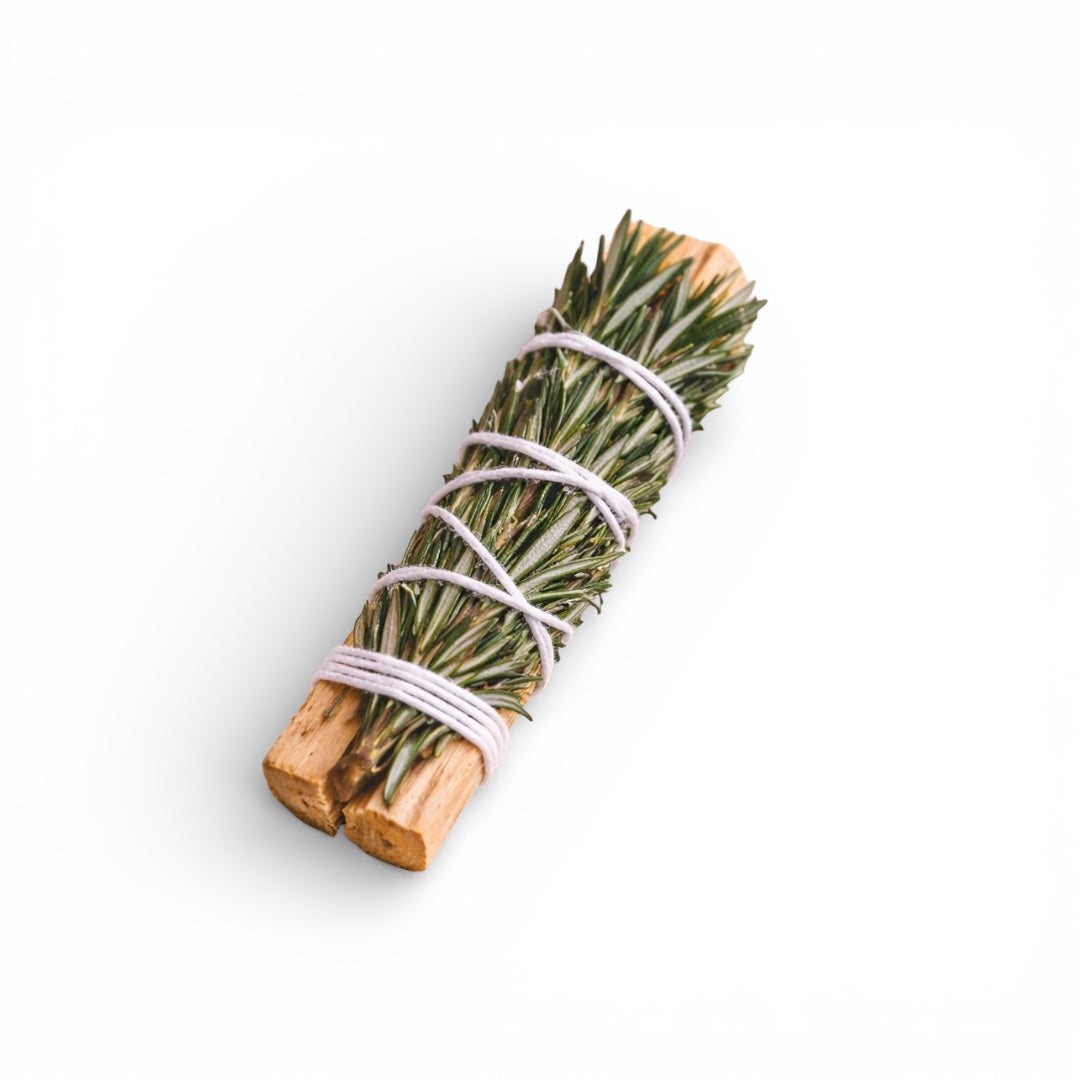 Rosemary Palosanto Holywood Smudge Stick - 100% Natural & Chemical Free