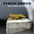 Pyrite Golden Panther Luxury Figurine