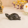 Pyrite Tortoise - Pyrite Orgonite Turtle | Vastu Inspired Home Decor & Housewarming Gift