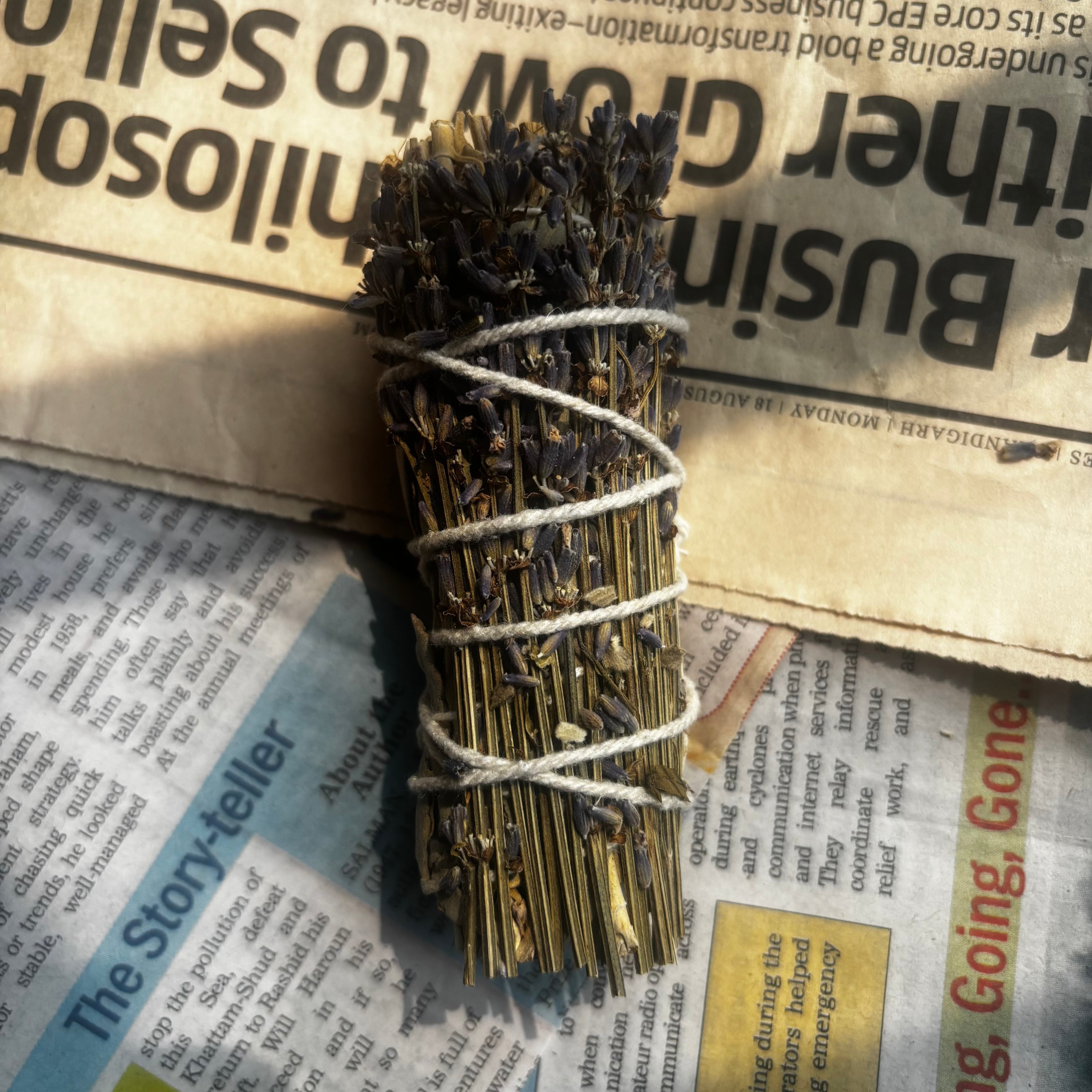 Lavender Sage Smudge Stick | Believed to Support Calmness, Relaxation & Peaceful Energy