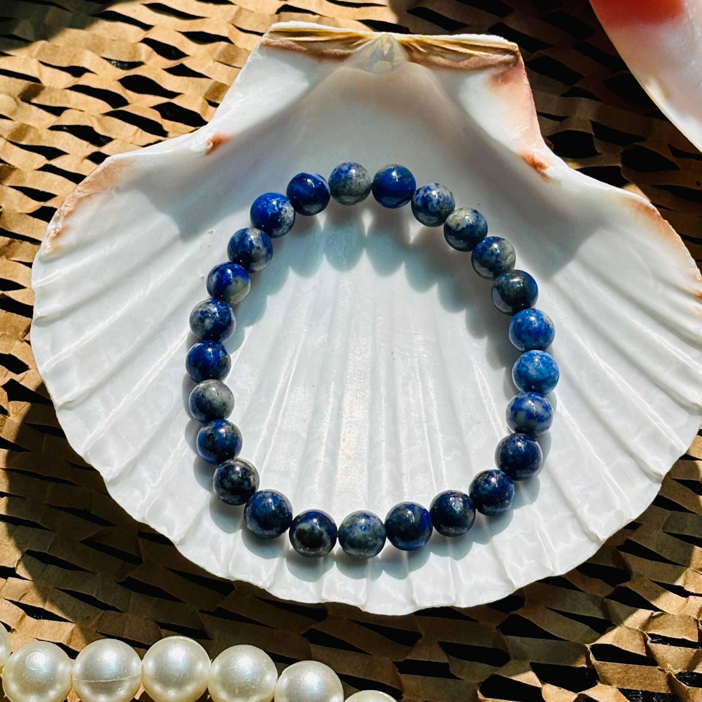 Lapis Lazuli Bracelet - Original Round | Traditionally Known as a Stone of Wisdom, Truth & Inner Power