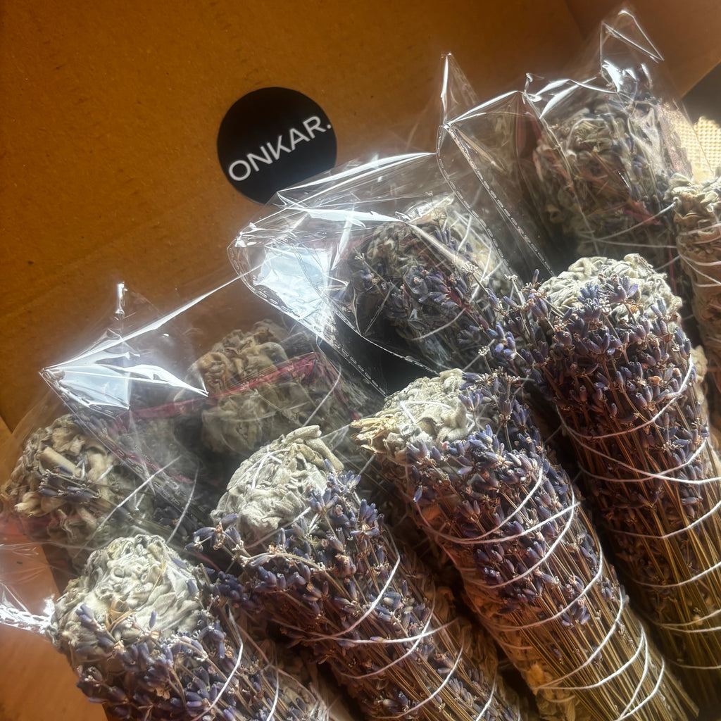 Lavender Sage Smudge Stick | Believed to Support Calmness, Relaxation & Peaceful Energy