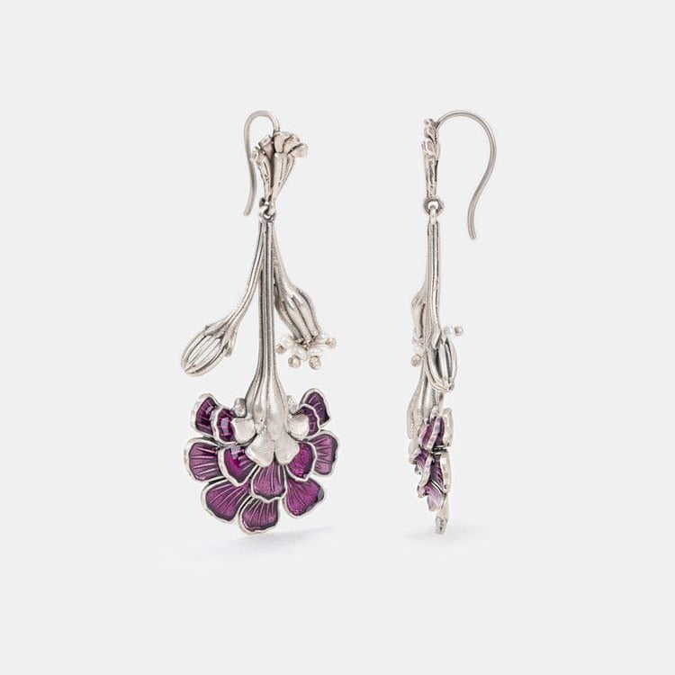 Guldasta Earing - Silver Plated | Symbolising Grace