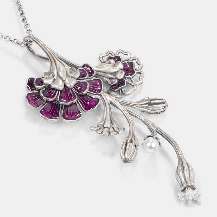 Guldasta Pendant - Silver Plated | Symbolise Celebration
