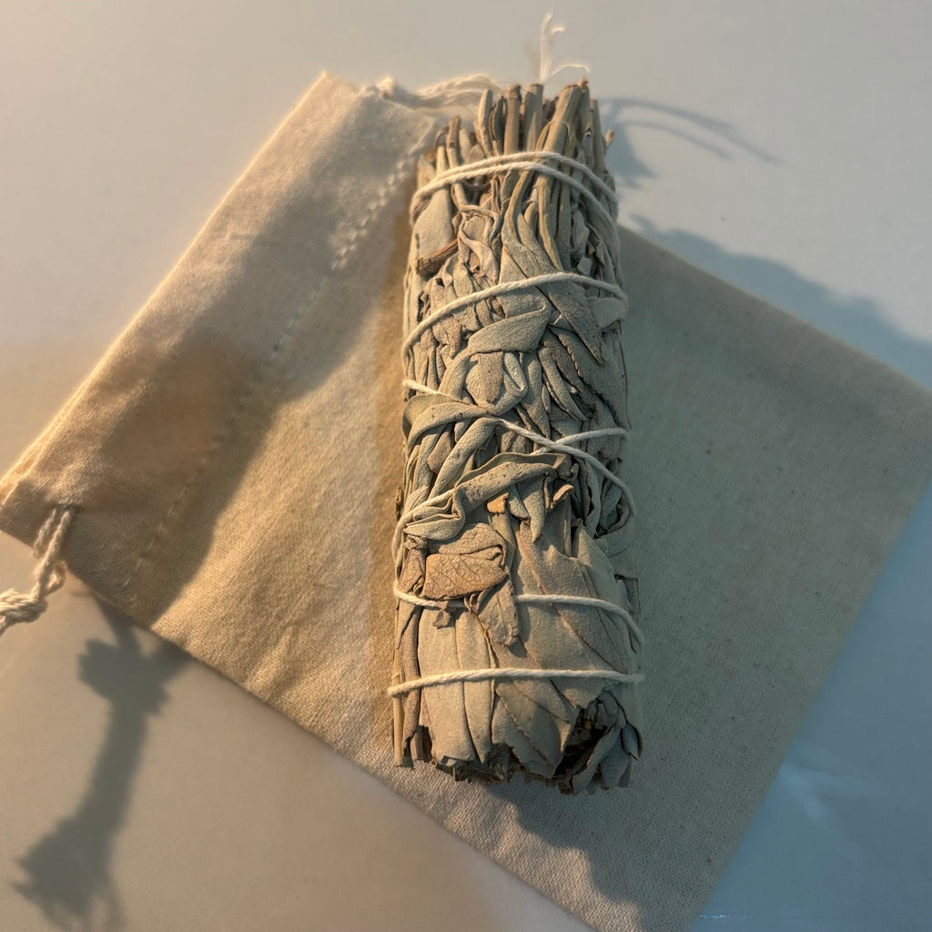 California White Sage Smudge Stick | Believed to Support Energy Cleansing, Clarity & Spiritual Balance