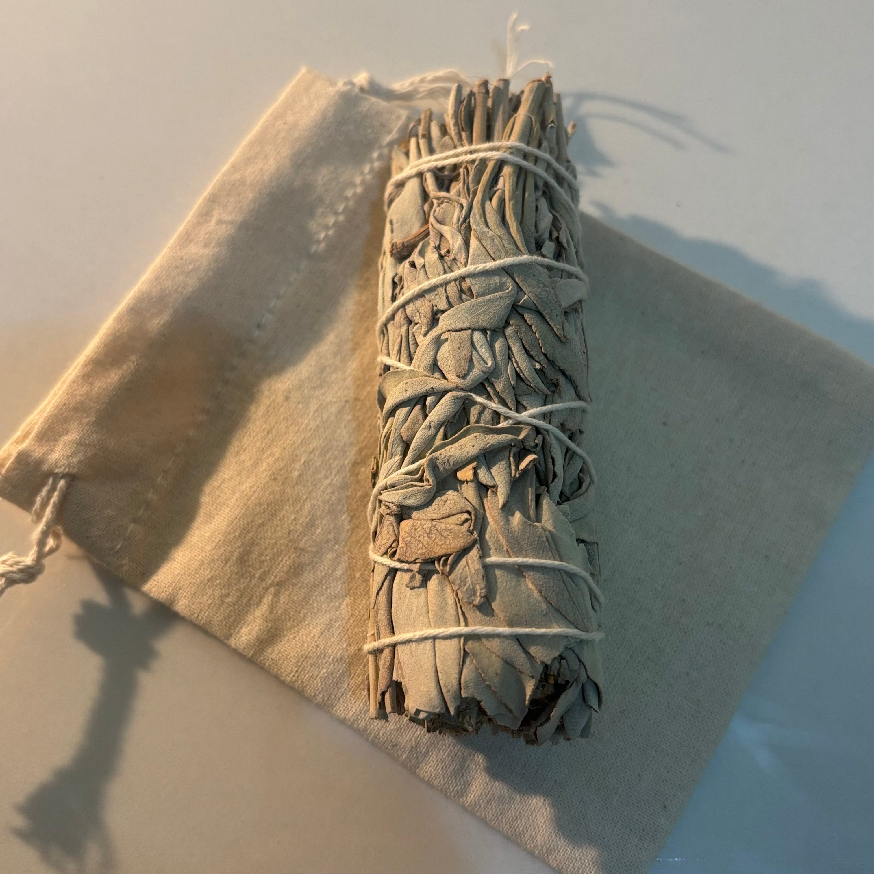 California White Sage Smudge Stick | Believed to Support Energy Cleansing, Clarity & Spiritual Balance