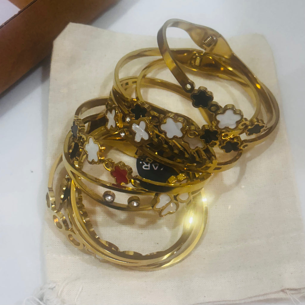 Mix Evershine Bracelet -Anti Tarnish Adjustable (Pack of 9)
