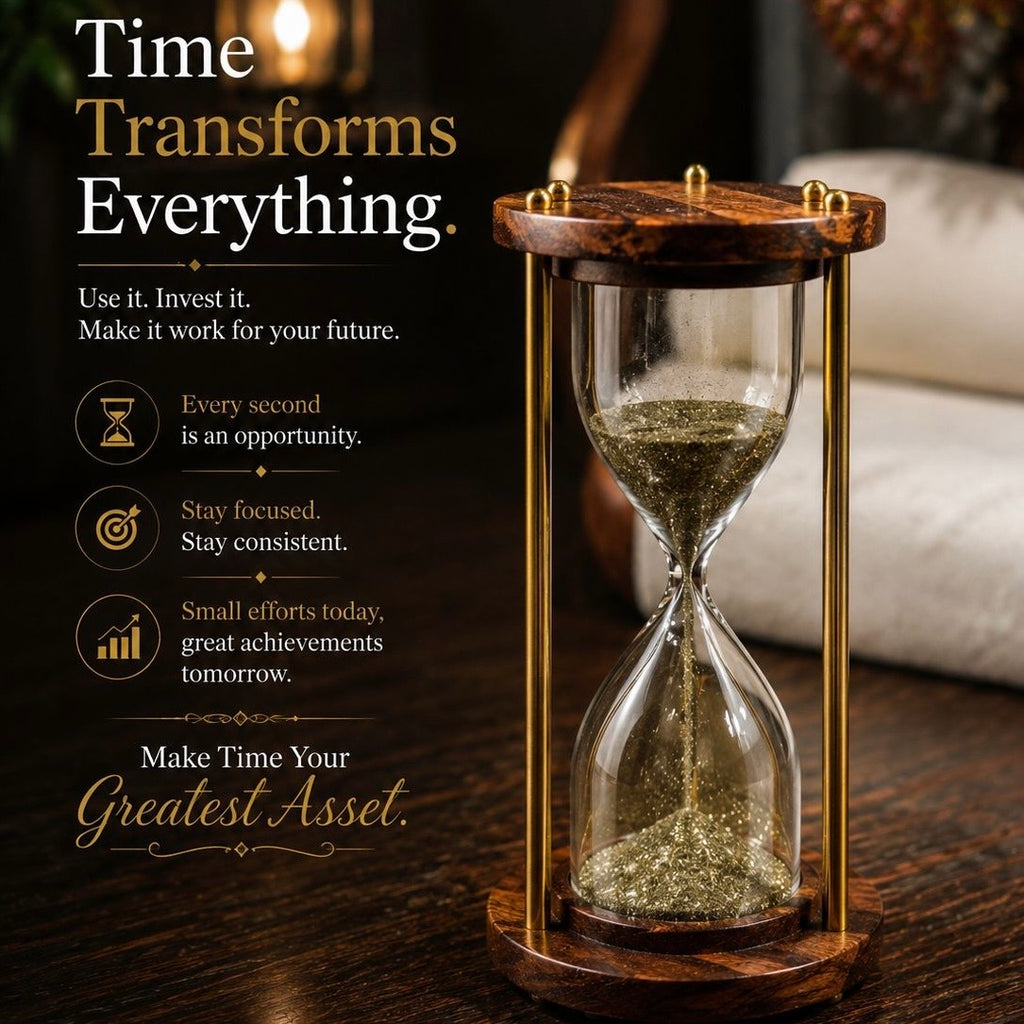Pyrite Hourglass - Inspired Decor | A Symbol of Changing Times