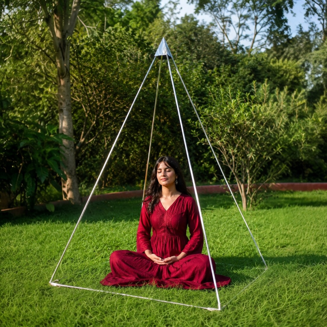 Copper Meditation Pyramid - Nubian | 6 ft.