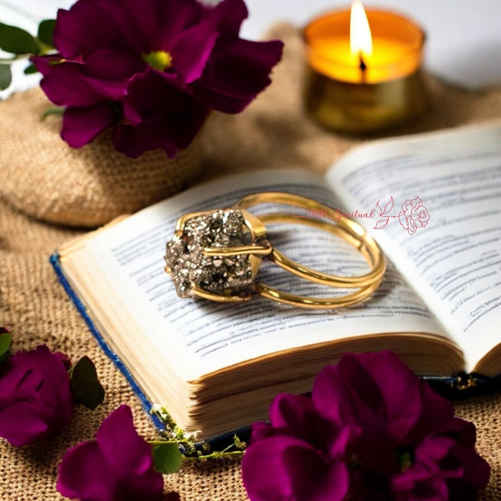 Pyrite ring 