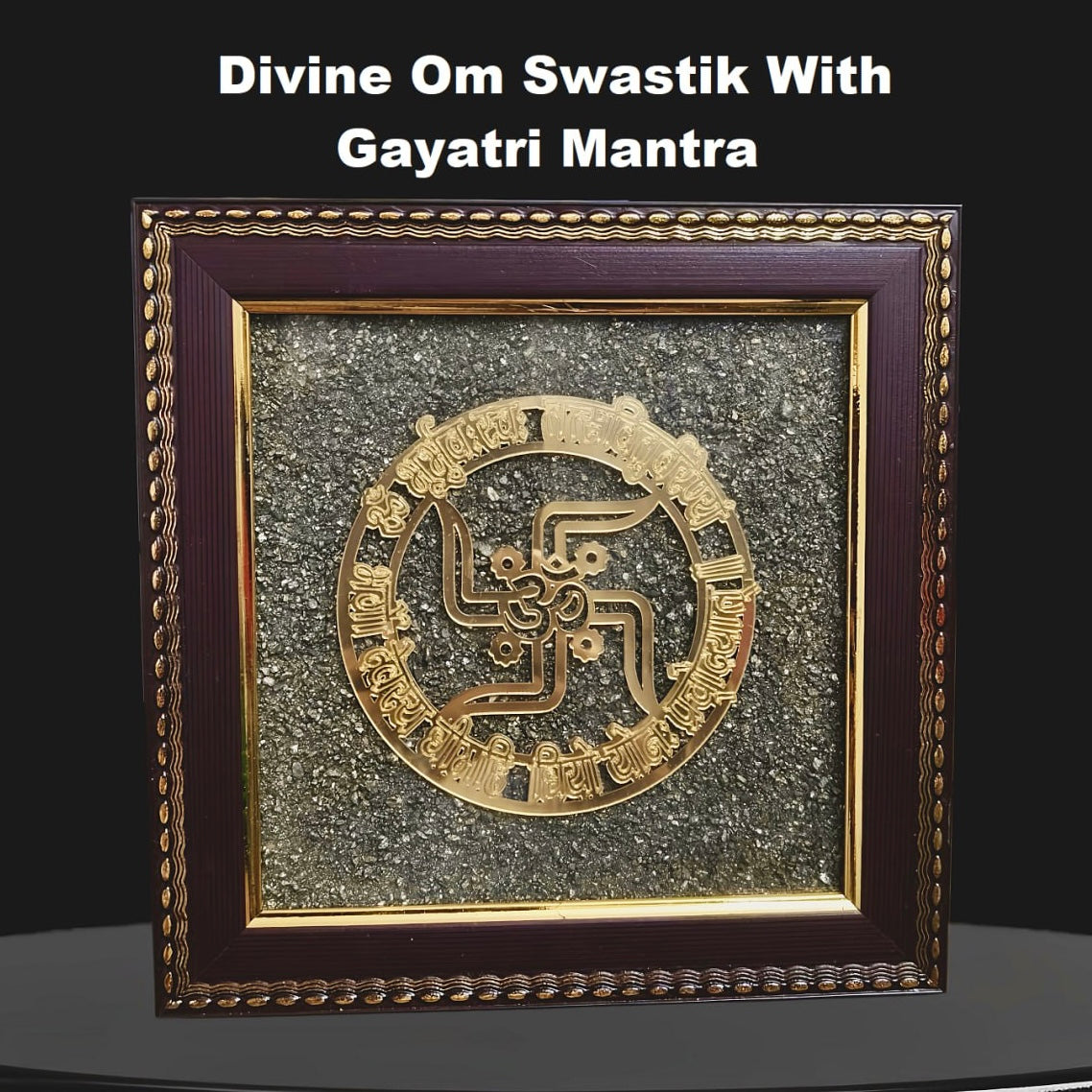 Pyrite Frame | Vastu Inspired Home Decor & Housewarming Gift