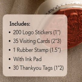 Branding Code Custom Kit 01 | Sticker, Card, Stamp & Tag
