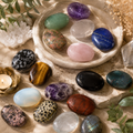 Crystals Palm Stones Mixed - Assorted Natural Gemstones