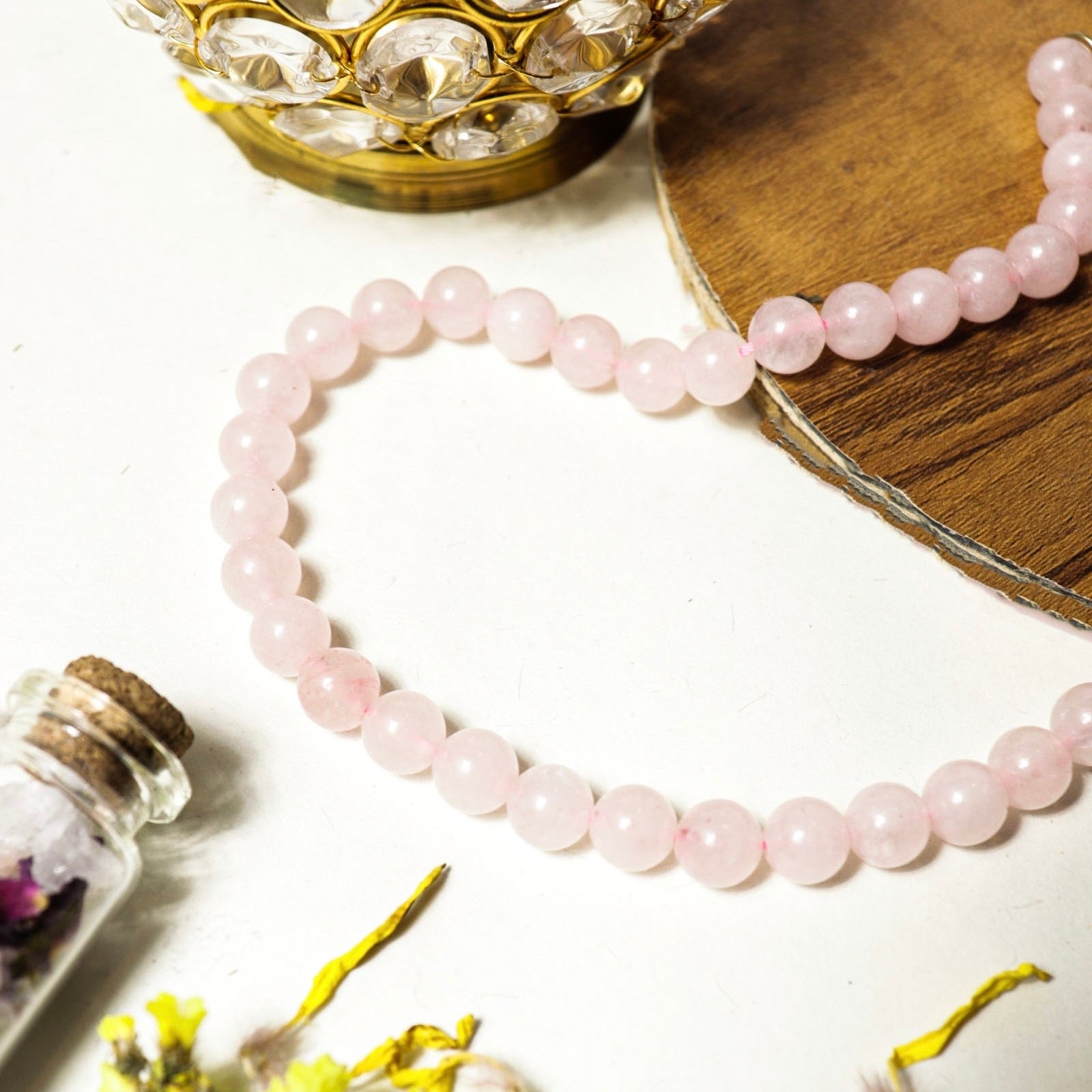Rose Quartz Necklace – Natural Original Stone | Reminder of Love & Healing