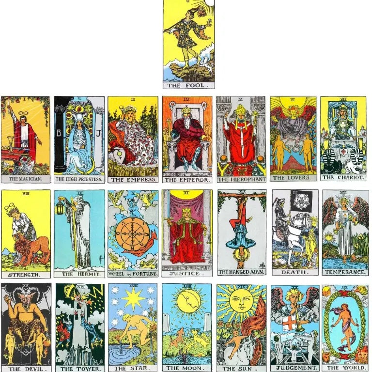The Original Rider Waite Tarot Deck | Imported A Grade 78 Playing Cards