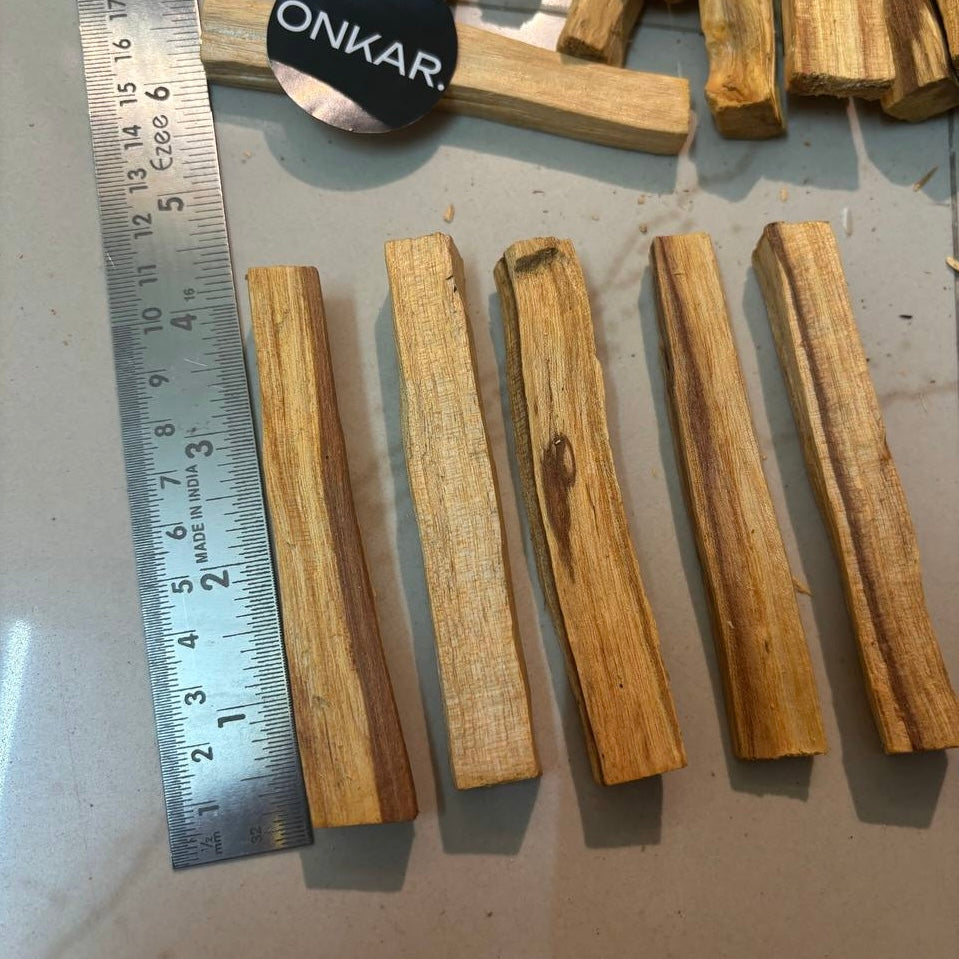 Palo Santo Holy Wood Smudge Stick – Peruvian | Believed to Support Energy Cleansing, Peace & Spiritual Grounding